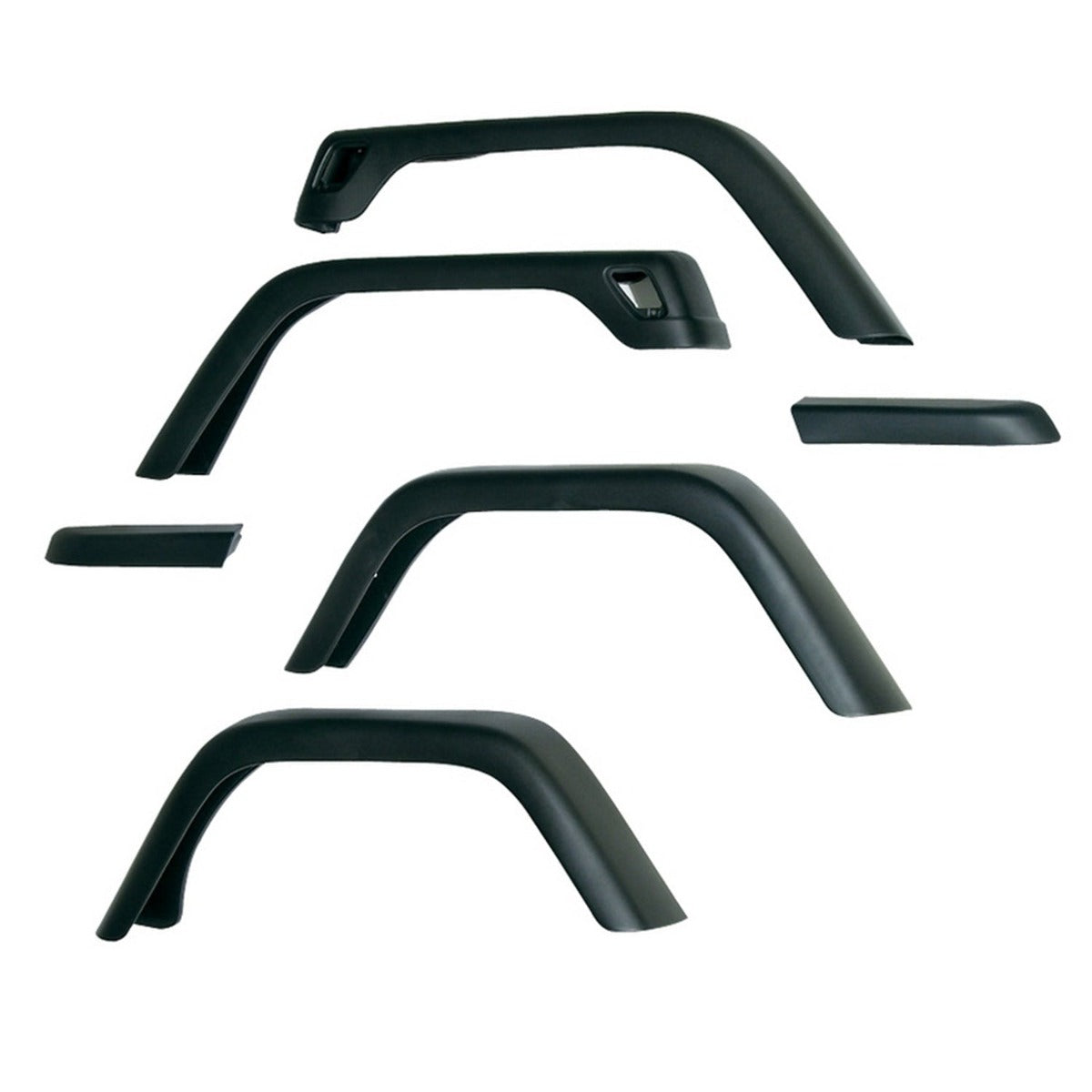 Omix-ADA 11608.11 7 Inch Fender Flare Kit, Excluding Hardware