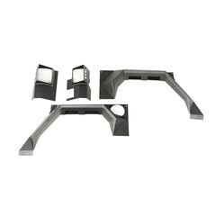Rugged Ridge 11615.03 XHD Rear Armor Fenders; Pair; 2 Dr; 07-17 Jeep Wrangler JK