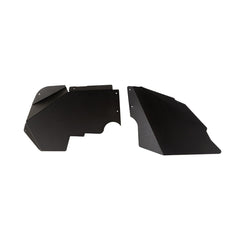 Rugged Ridge 11615.07 Aluminum Front Fender Liners, Black