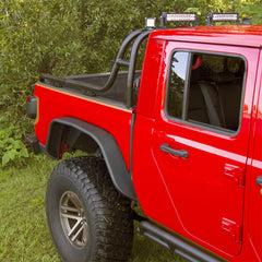 Rugged Ridge 11615.49 Steel Tube Fenders, Rear