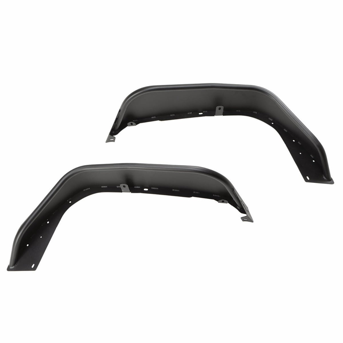 Rugged Ridge 11615.71 HD Steel Tube Fenders, Front Pair, Black