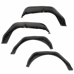 Rugged Ridge 11615.73 HD Steel Tube Fenders, Full Set, Black