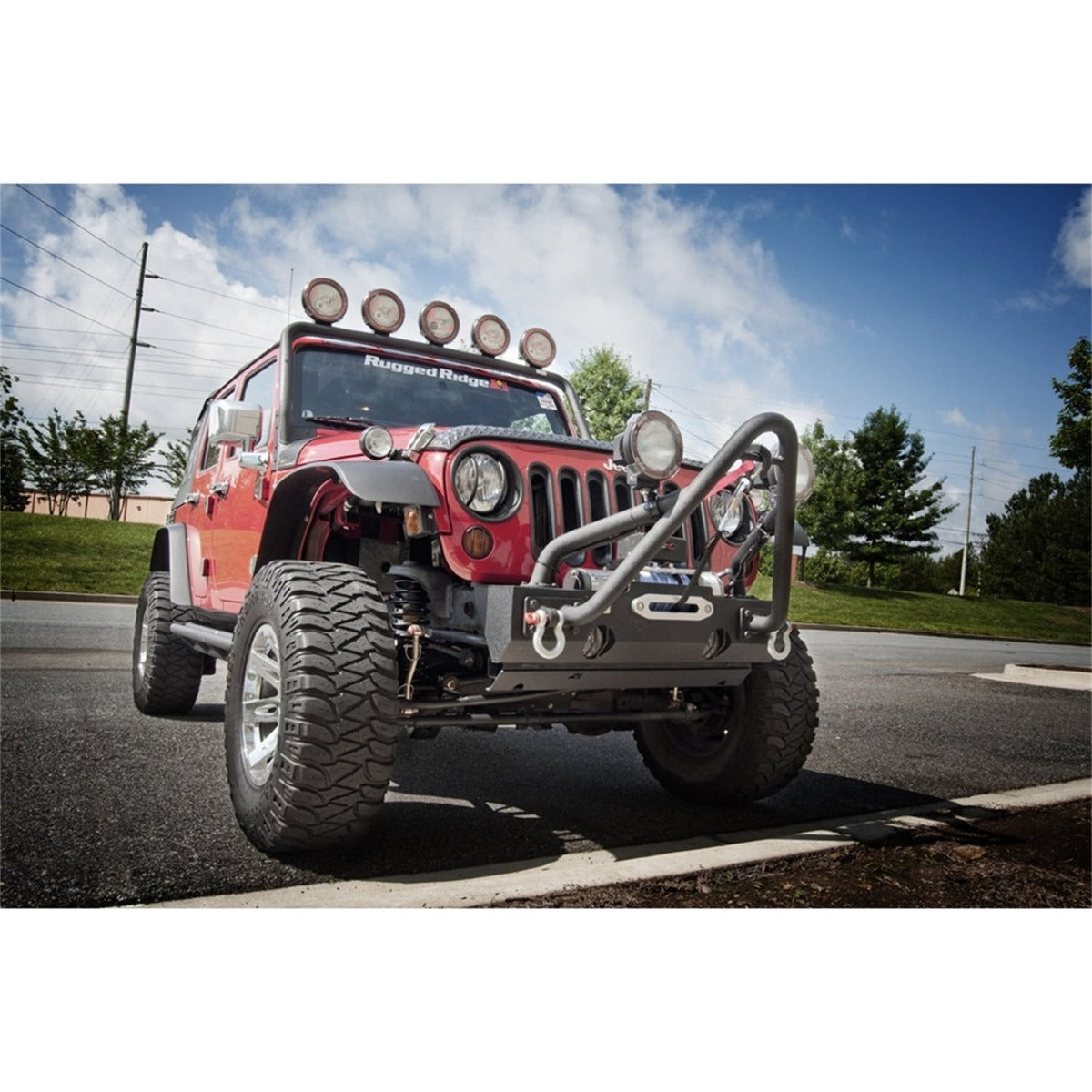 Rugged Ridge 11620.10 4 Piece All Terrain Flat Fender Flare Kit