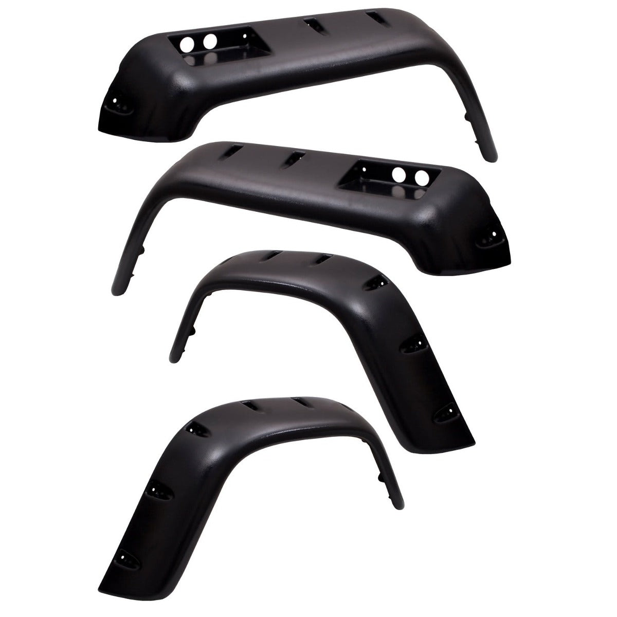 Rugged Ridge 11633.10 6 Piece All Terrain Fender Flare Kit