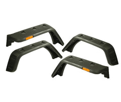 Rugged Ridge 11640.09 Hurricane Fender Flare Kit, EU, Textured