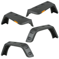 Rugged Ridge 11640.25 Hurricane Fender Flare Kit, US, Smooth