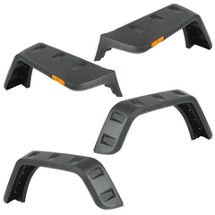 Rugged Ridge 11640.26 Hurricane Fender Flare Kit, EU, Smooth