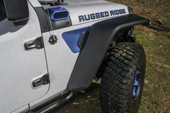 Rugged Ridge 11640.51 Max Terrain Fender Flare Set, Front / Rear