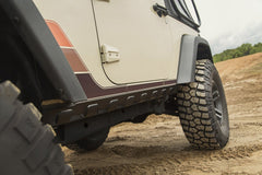 Rugged Ridge 11651.11 Rocker Guard Kit; Body Armor; 2 Door; 07-17 Jeep Wrangler JK