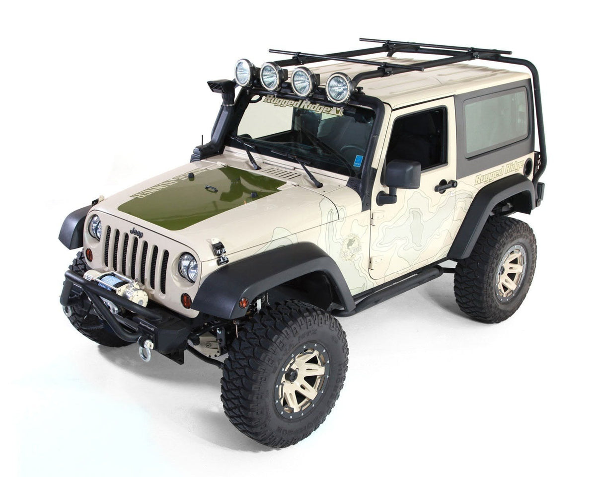 Rugged Ridge 11703.21 Sherpa Roof Rack Kit, 2-Door