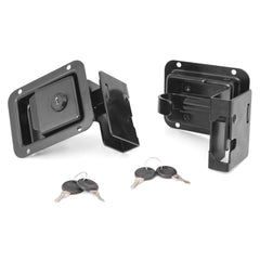 Rugged Ridge 11812.80 Door Latch Set; 07-17 Jeep Wrangler JK