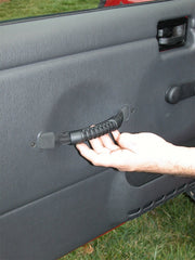 Rugged Ridge 11826.01 Door Pull Straps; Black; 97-06 Jeep Wrangler TJ