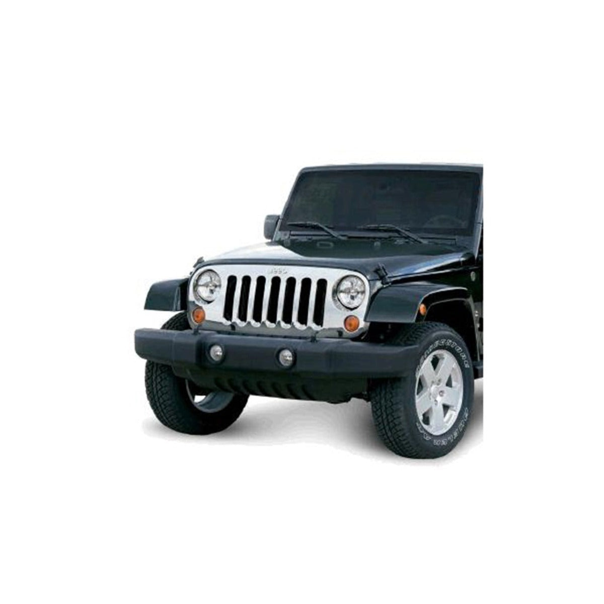 Omix-ADA 12033.05 Chrome Grille Overlay