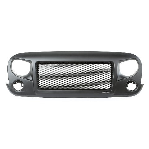 Rugged Ridge 12034.01 Spartan Grille; 07-17 Jeep Wrangler JK