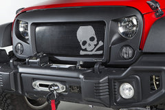 Rugged Ridge 12034.23 Spartan Grille Insert, Skull