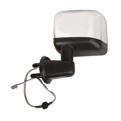 Omix-ADA 12039.33 Mirror, Power, Heated, Chrome Cover, Left,