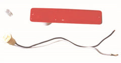 Omix-ADA 12401.04 Lens Rear Side Marker Red