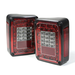 Rugged Ridge 12403.88 LED Tail Light Set, Smoke