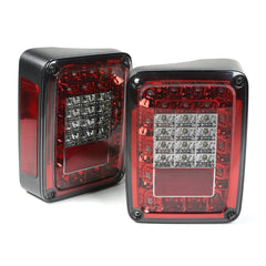 Rugged Ridge 12403.88 LED Tail Light Set, Smoke