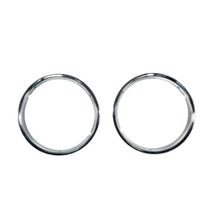Omix-ADA 12419.08 Headlight Bezels, Chrome