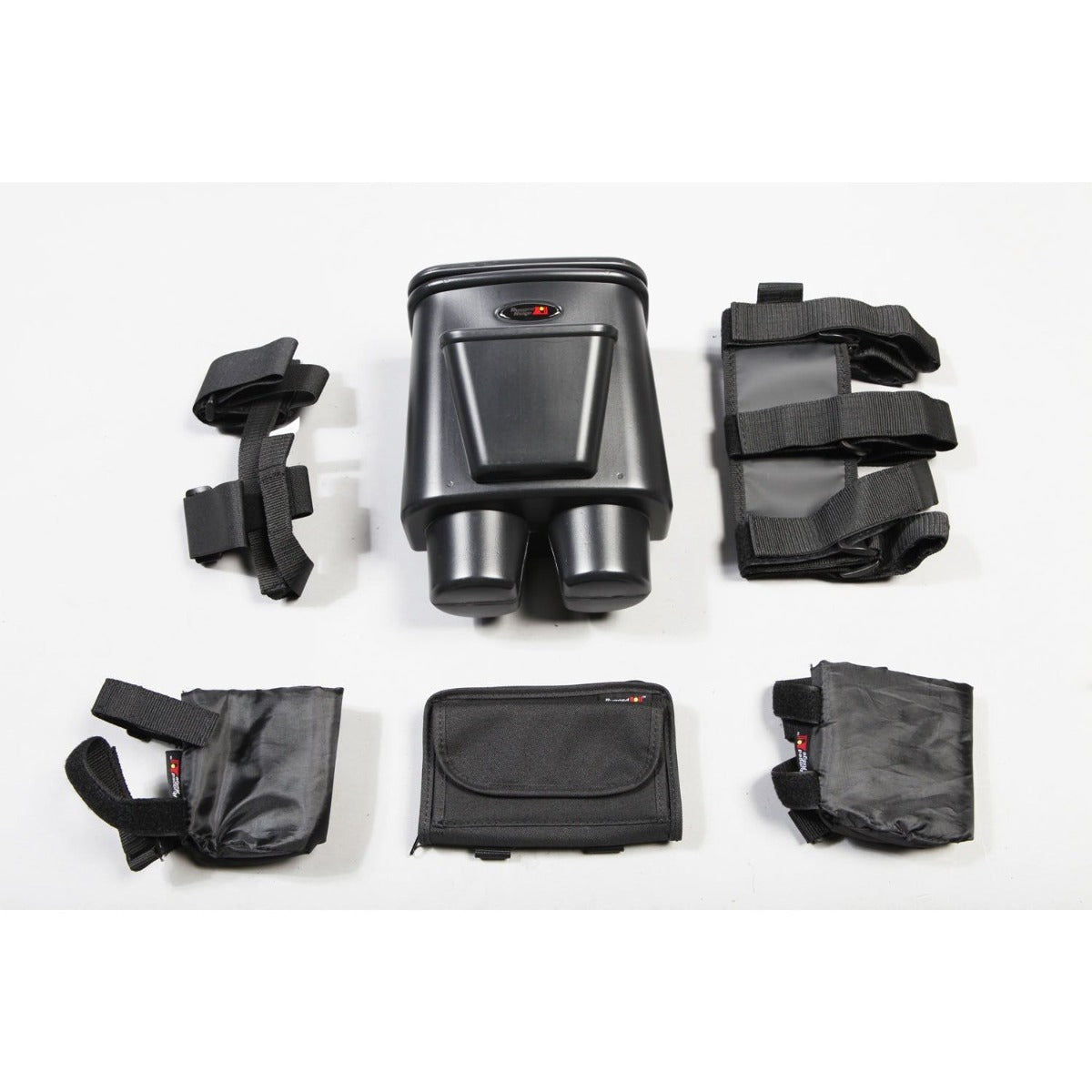 Rugged Ridge 12496.15 Interior Storage Kit; Black; 07-10 Jeep Wrangler JK