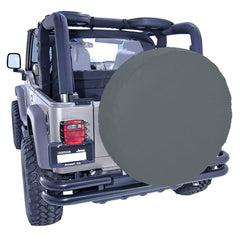 Rugged Ridge 12804.15 35-36 Inch Tire Cover; Black Denim