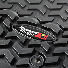 Rugged Ridge 12920.03 Front Floor Liners, Black