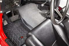 Rugged Ridge 12920.21 Front Floor Liners, Black