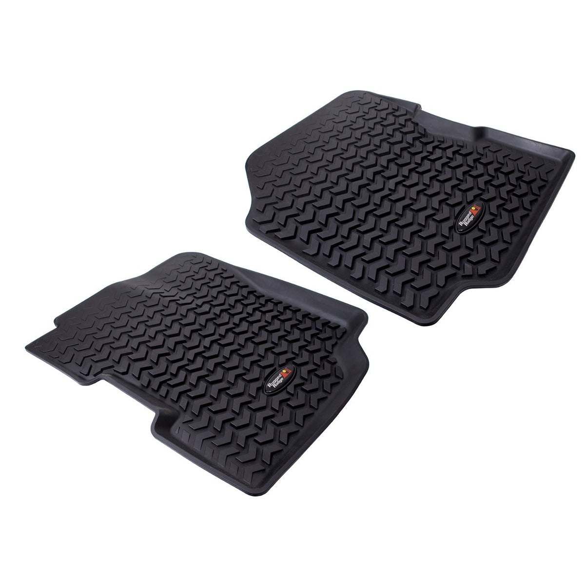 Rugged Ridge 12920.21 Front Floor Liners, Black