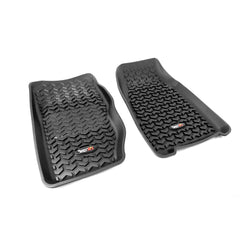 Rugged Ridge 12920.25 Front Floor Liners, Black