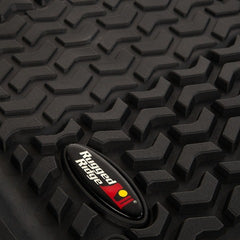 Rugged Ridge 12920.36 Floor Liner Kit, Front, Black
