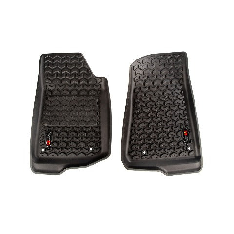 Rugged Ridge 12920.36 Floor Liner Kit, Front, Black