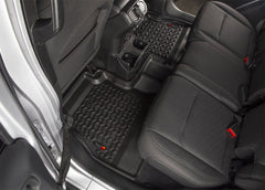 Rugged Ridge 12950.48 Floor Liner, Rear, Black