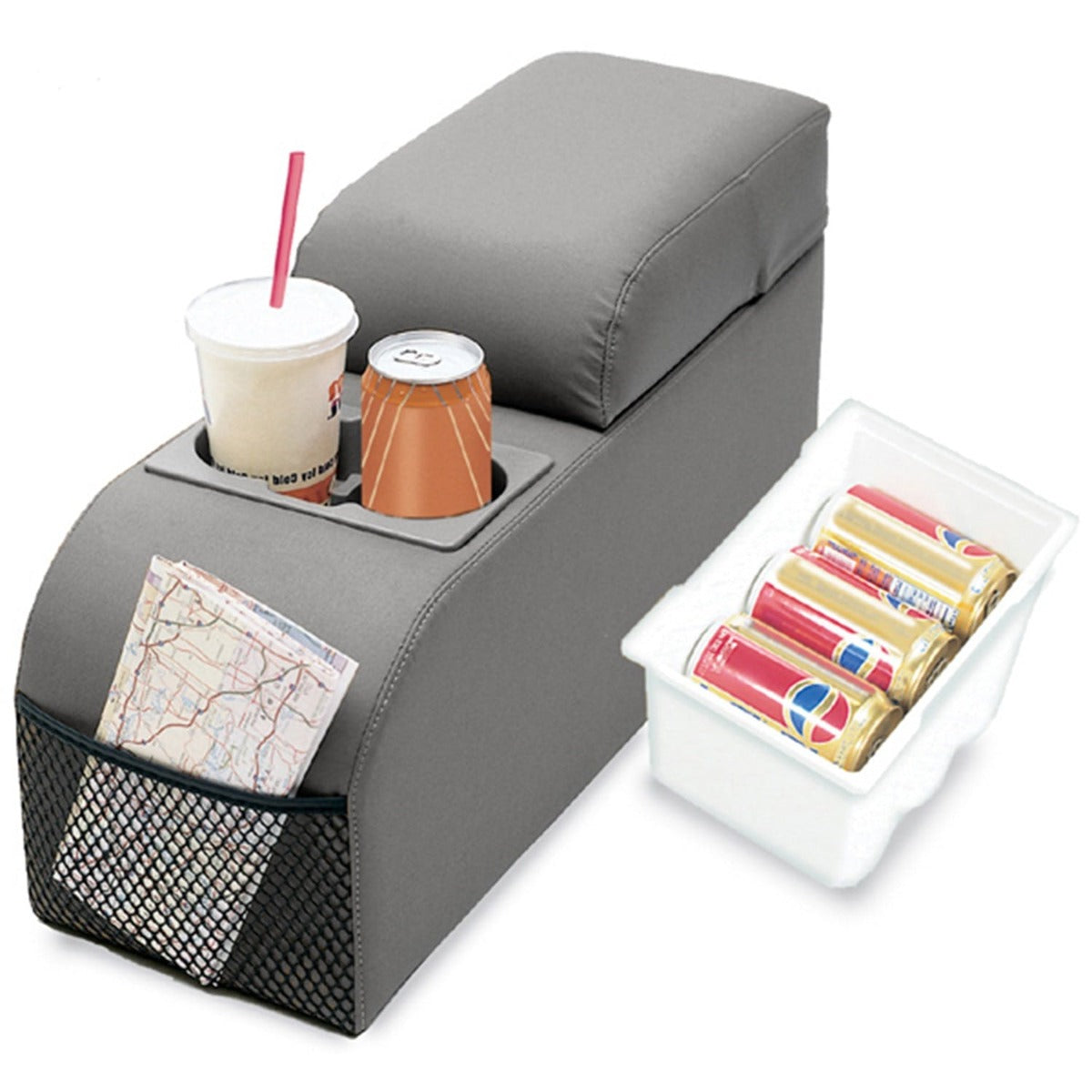 Rugged Ridge 13101.09 Standard Locking Console, Gray