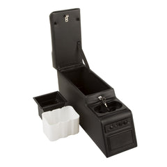 Rugged Ridge 13102.01 Ultimate Locking Console; Black; 76-95 Jeep CJ/Wrangler YJ
