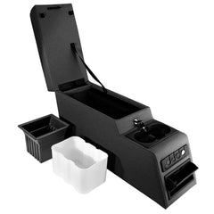 Rugged Ridge 13102.01 Ultimate Locking Console; Black; 76-95 Jeep CJ/Wrangler YJ