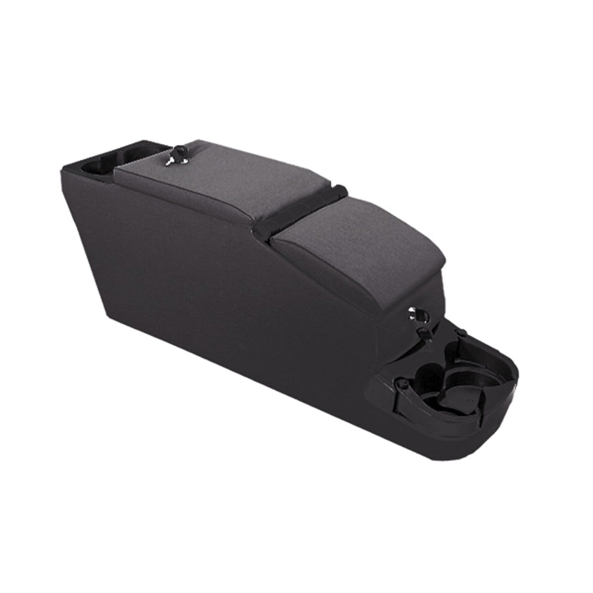 Rugged Ridge 13103.15 Ultimate II Locking Console, Black Denim
