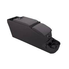 Rugged Ridge 13103.15 Ultimate II Locking Console, Black Denim