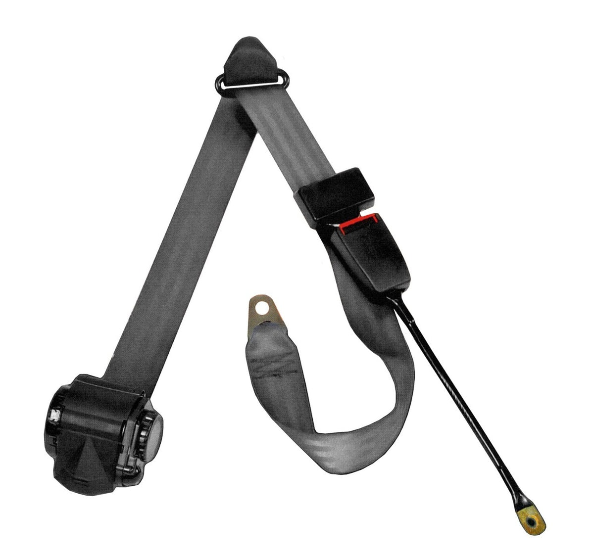 Omix-ADA 13202.11 Off Road Seat Belt Black