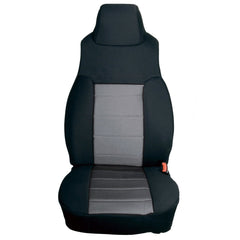 Rugged Ridge 13211.09 Neoprene Front Seat Covers; Gray; 91-95 Jeep Wrangler YJ