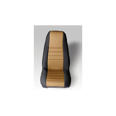 Rugged Ridge 13212.04 Neoprene Front Seat Covers; Tan; 76-90 Jeep CJ/Wrangler YJ