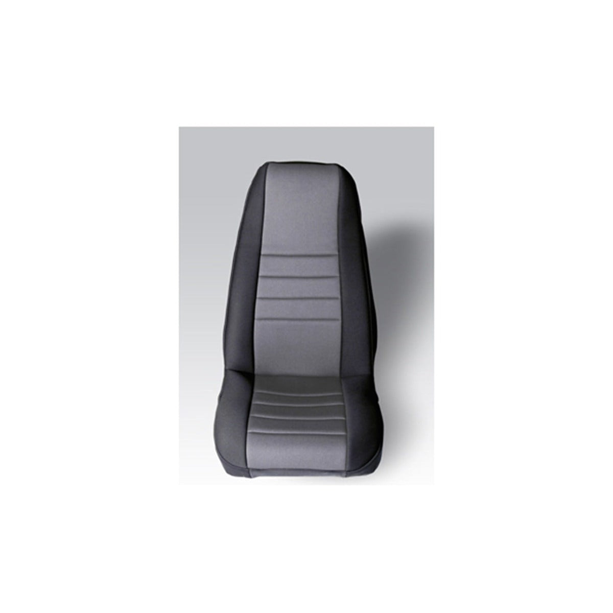 Rugged Ridge 13212.09 Neoprene Front Seat Covers; Gray; 76-90 Jeep CJ/Wrangler YJ