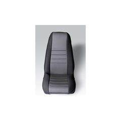 Rugged Ridge 13212.09 Neoprene Front Seat Covers; Gray; 76-90 Jeep CJ/Wrangler YJ