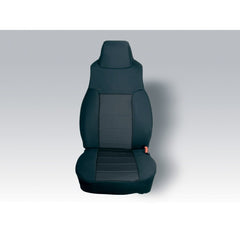 Rugged Ridge 13241.01 Fabric Front Seat Covers; Black; 91-95 Jeep Wrangler YJ