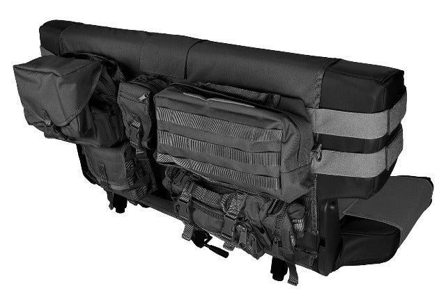 Rugged Ridge 13246.01 Rear Cargo Seat Cover, Black