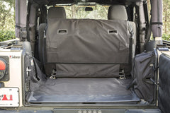 Rugged Ridge 13260.04 C3 Cargo Cover; 2-Door w/Subwoofer; 07-14 Jeep Wrangler JK