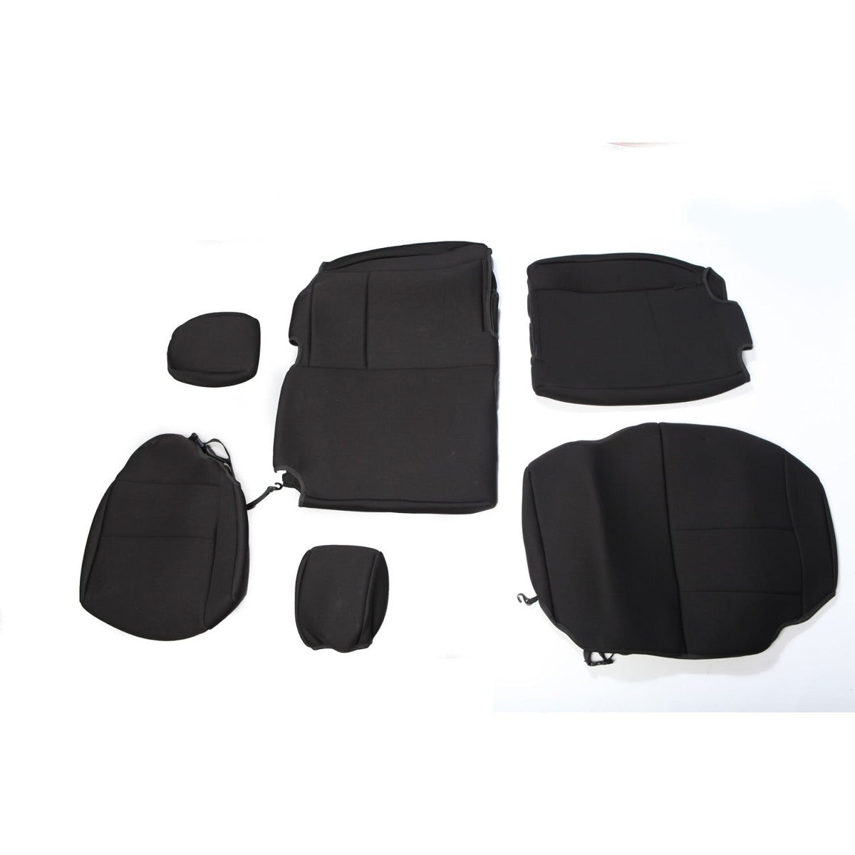Rugged Ridge 13264.01 Neoprene Rear Seat Cover; Black; 07-17 Jeep Wrangler JKU