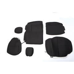 Rugged Ridge 13264.01 Neoprene Rear Seat Cover; Black; 07-17 Jeep Wrangler JKU