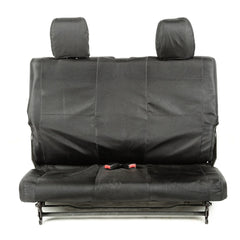 Rugged Ridge 13266.05 840 Denier Black Ballistic Rear Seat Cover