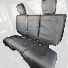 Rugged Ridge 13266.06 840 Denier Black Ballistic Rear Seat Cover